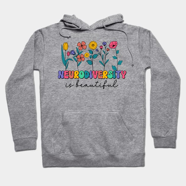 Neurodiversity is beautiful Autism Awareness Hoodie by Clothspell